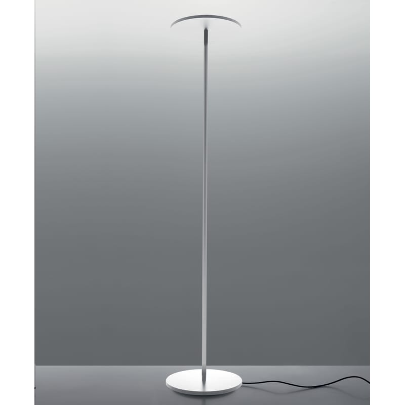 Luminaire - Lampadaires - Lampadaire Athena métal blanc / LED - Artemide - Blanc - Acier, Aluminium