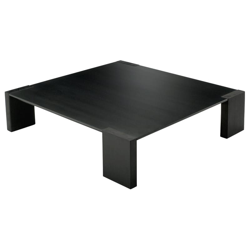 Mobilier - Tables basses - Table basse Ironwood métal bois noir - Zeus - Acier phosphaté noir & bois - Acier phosphaté, Bois