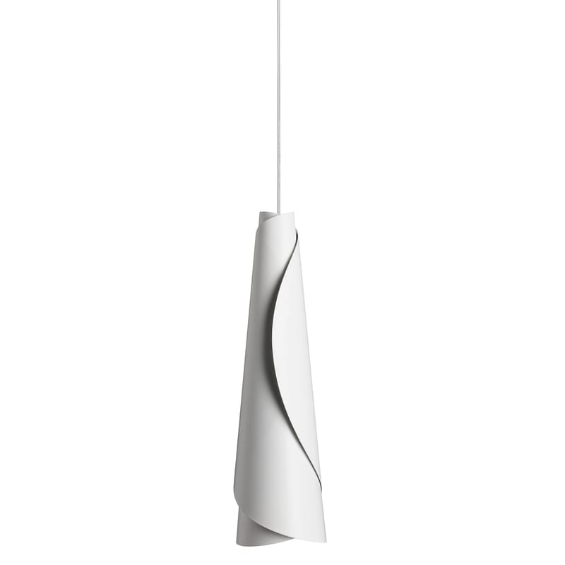 Illuminazione - Lampadari - Sospensione Maki metallo bianco - Foscarini - Bianco - Alluminio laccato