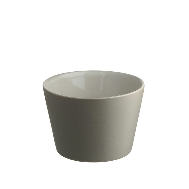 Table et cuisine - Tasses et mugs - Tasse Tonale céramique gris / 25 cl - Alessi - Gris clair - Céramique Stoneware