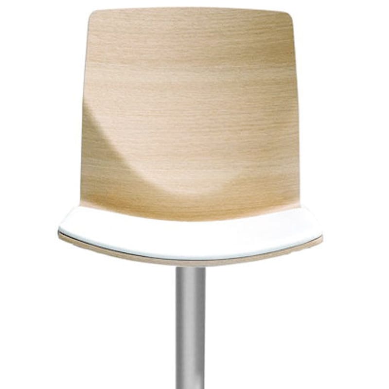 Mobilier - Tabourets de bar - Accessoire  cuir blanc / Coussin assise pour tabouret Kai - Lapalma - Coussin blanc - Cuir