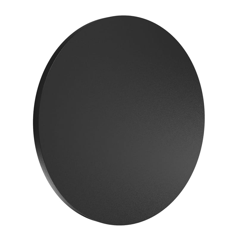 Luminaire - Appliques - Applique d\'extérieur Camouflage LED métal noir / Ø 24 cm - Flos - Noir - Aluminium peinture poudre