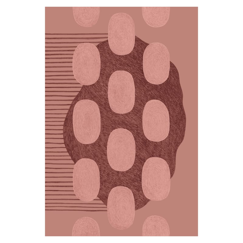 Décoration - Tapis - Tapis Cumulus  rose / 200 x 300 cm - Edition limitée 20 ans MID - Made in design Editions - Cumulus - Polyamide