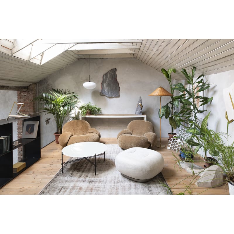 Gubi Pacha Pouf white gold Made In Design UK