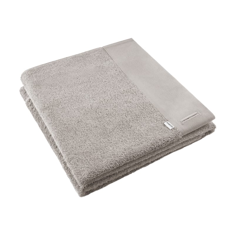 Décoration - Textile - Drap de bain  tissu gris beige / 70 x 140 cm - Eva Solo - Gris beige - Coton