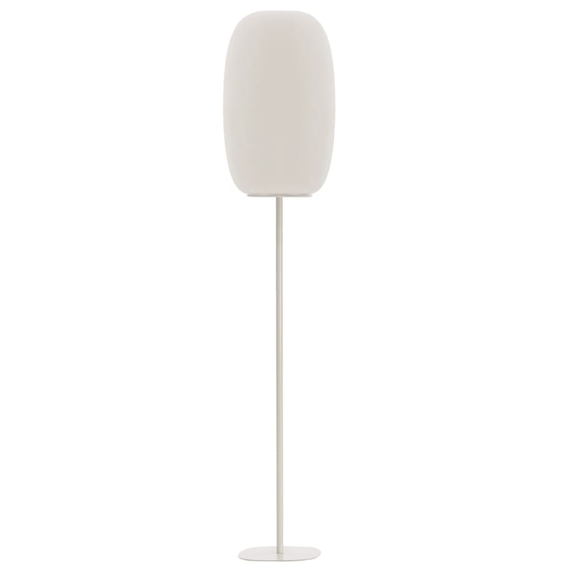 Luminaire - Lampadaires - Lampadaire d\'extérieur Pandora Large métal plastique blanc / H 190 cm - MyYour - Blanc / Pied métal - Métal, Poleasy®
