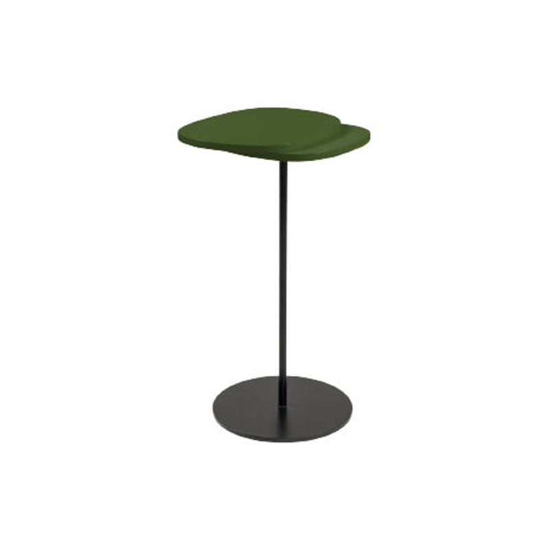Mobilier - Tables basses - Table d\'appoint Tallulha bois vert / 30 x 27,5 x H 52 cm - Bois laqué - POPUS EDITIONS - Vert - MDF laqué, Métal