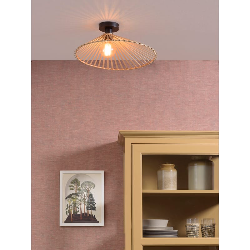 Asymmetrical shop ceiling light