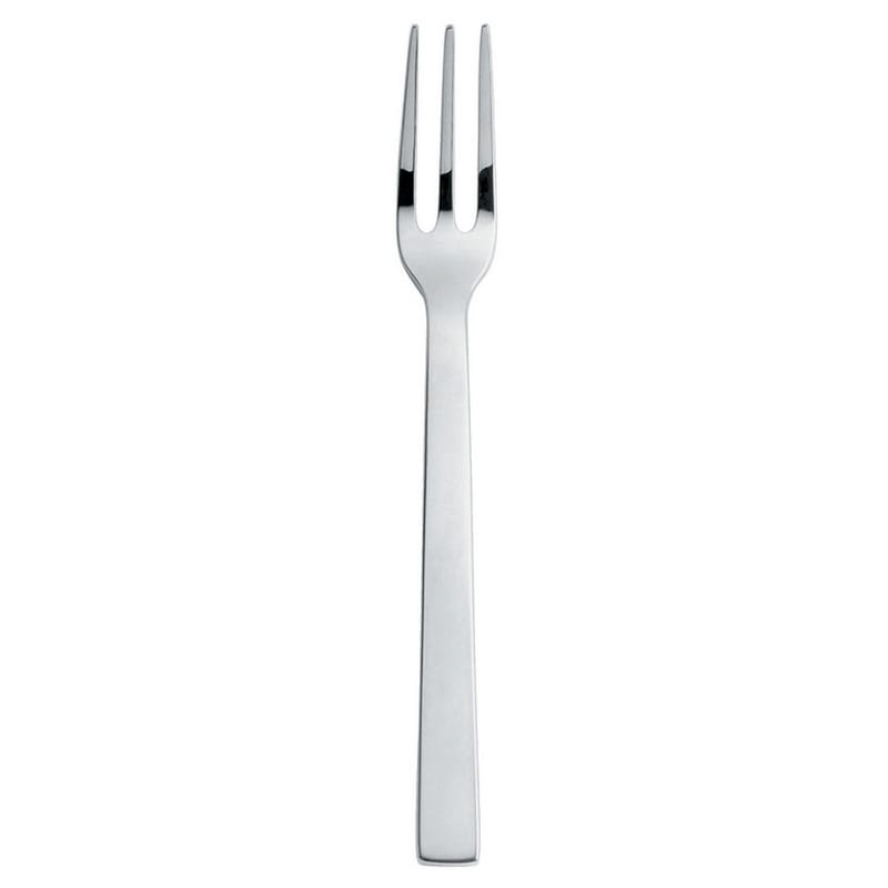 Tableware - Cutlery - Santiago Fork metal L 19.2 cm - Alessi - Polished steel - Polished stainless steel