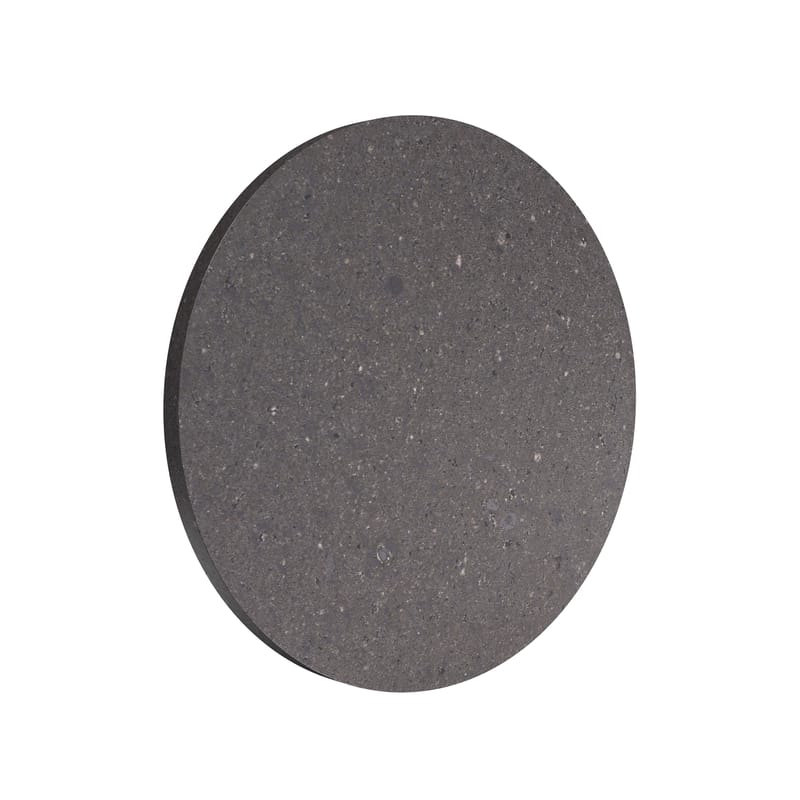 Luminaire - Appliques - Applique d\'extérieur Camouflage LED pierre gris / Ø 14 cm - Flos - Basalte - Aluminium, Pierre