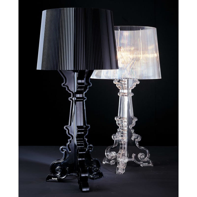Kartell bourgie online lamp black