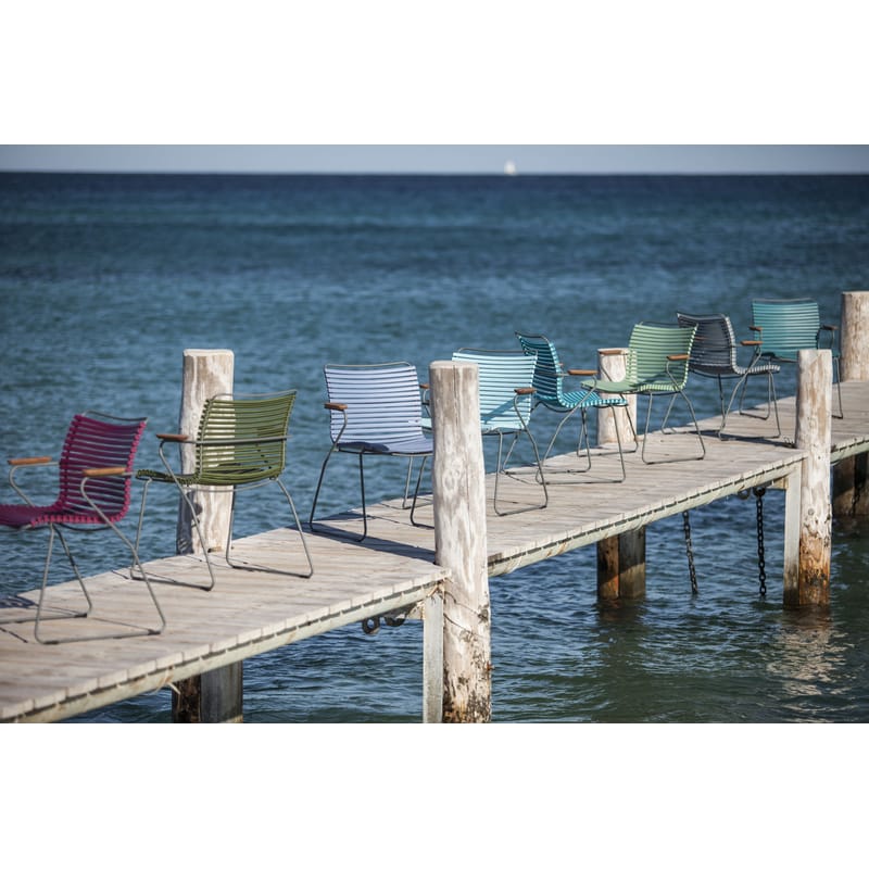Blue hotsell bamboo chair