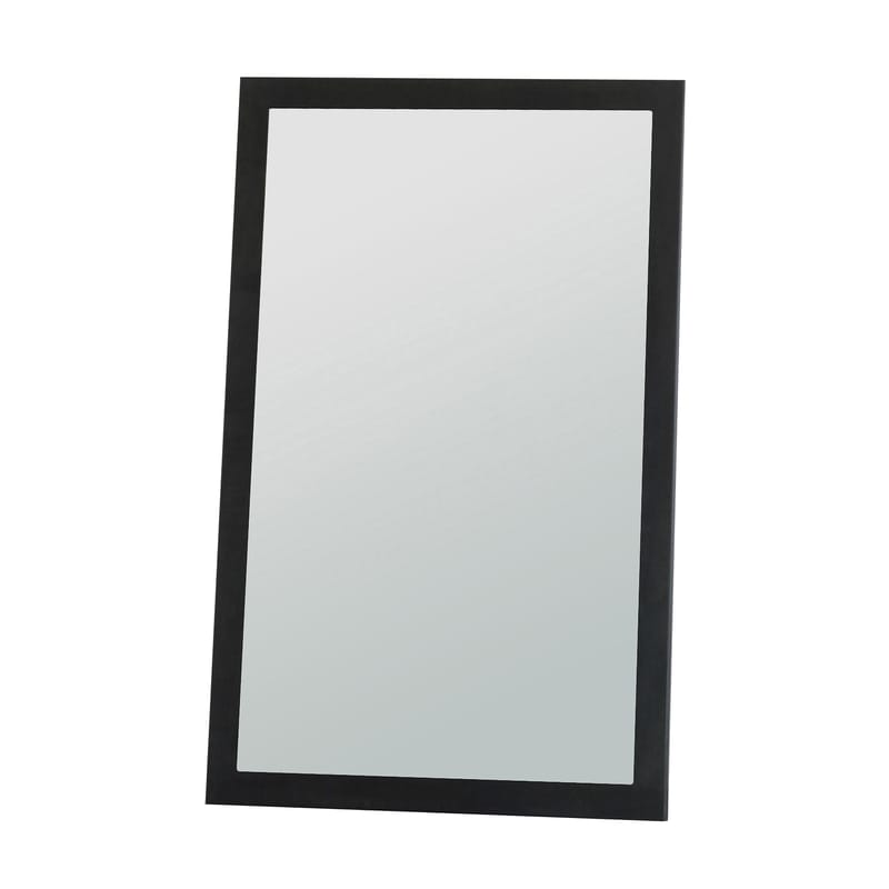 Mobilier - Miroirs - Miroir Big Frame métal noir /à poser ou suspendre - 130 x H 210 cm - Zeus - 210 x 130 cm - Acier phosphaté