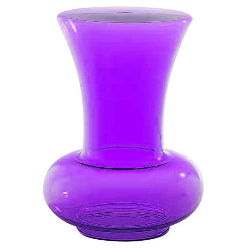 Décoration - Vases - Vase Pantagruel plastique violet / H 42,5 x Ø 33 cm - Kartell - Violet - Polycarbonate