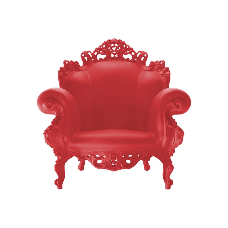 Furniture - Teen furniture - Magis Proust Armchair plastic material red - Magis - Red - roto-moulded polyhene