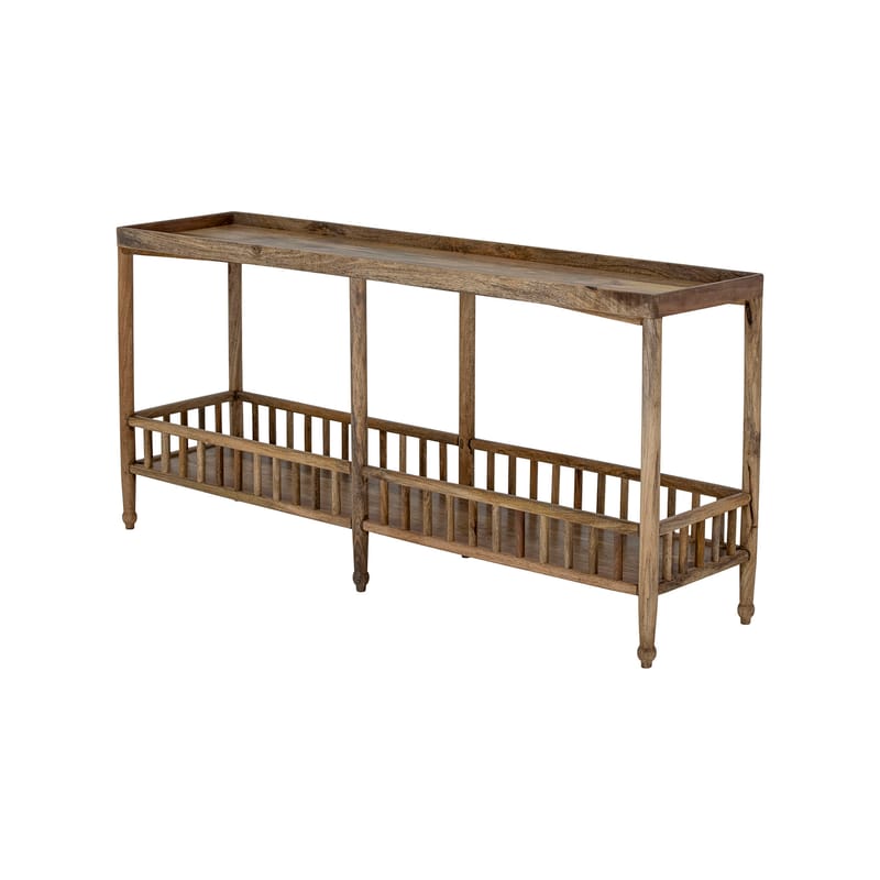Bloomingville reclaimed wood clearance console table natural