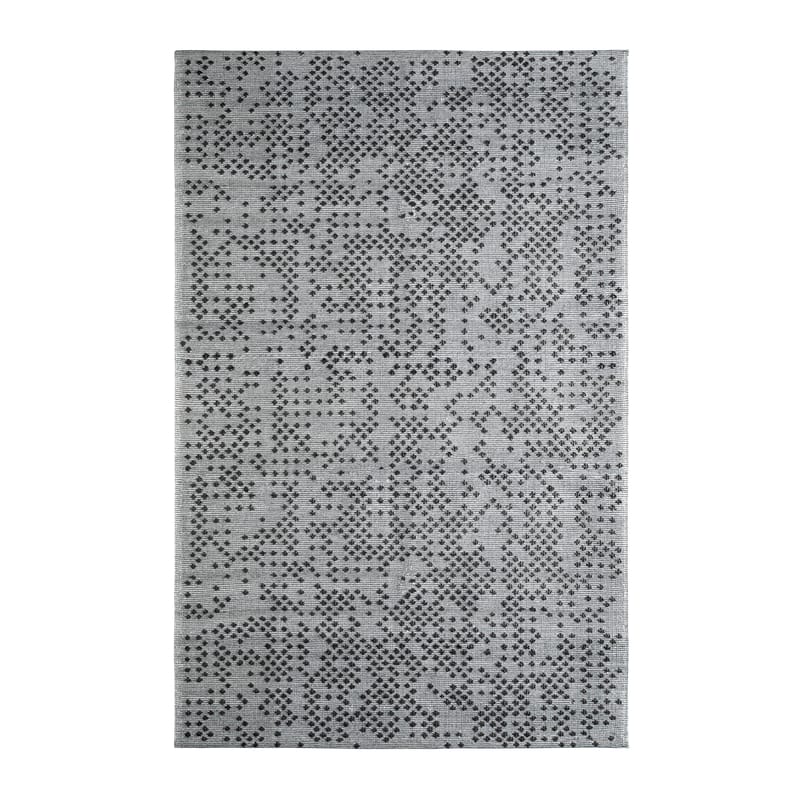 Décoration - Tapis - Tapis d\'extérieur Nodi Puntocroce  noir / 300 x 200 cm - Ethimo - Noir / Blanc - Fils macro