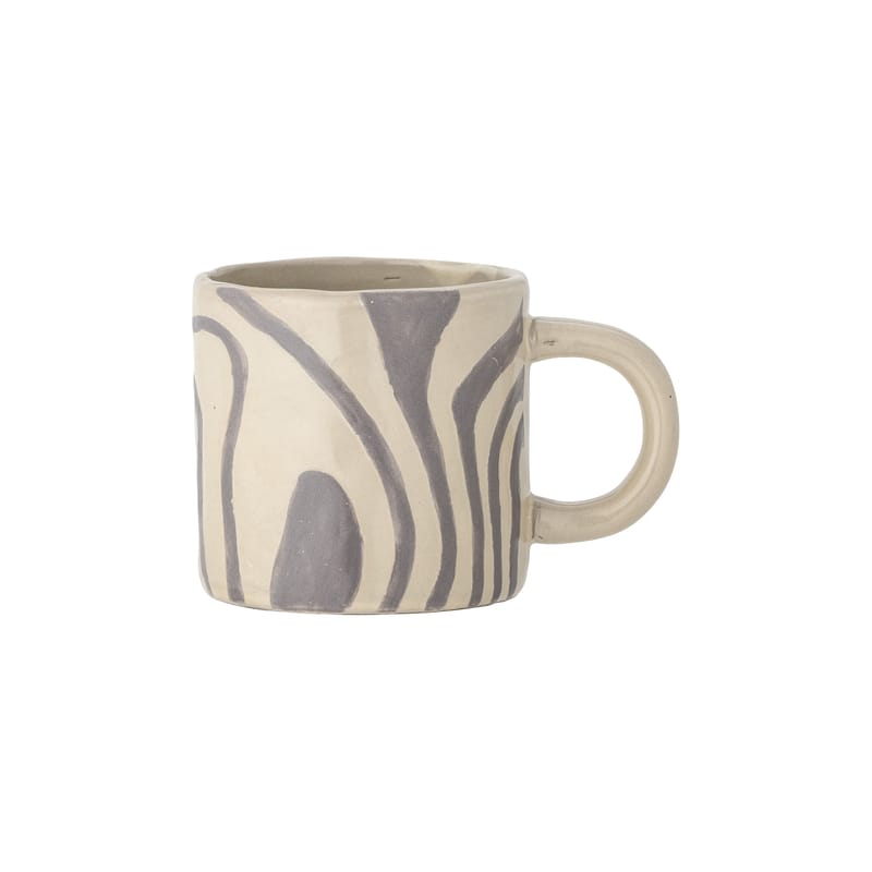 Table et cuisine - Tasses et mugs - Tasse Ninka céramique gris / 25cl - Bloomingville - Gris - Grès