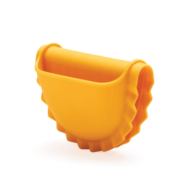 Tisch und Küche - Küchenutensilien - Topflappen Mezzelune plastikmaterial gelb / Küchenhandschuh - Silikon - Pa Design - Gelb - Elastisches Silikon