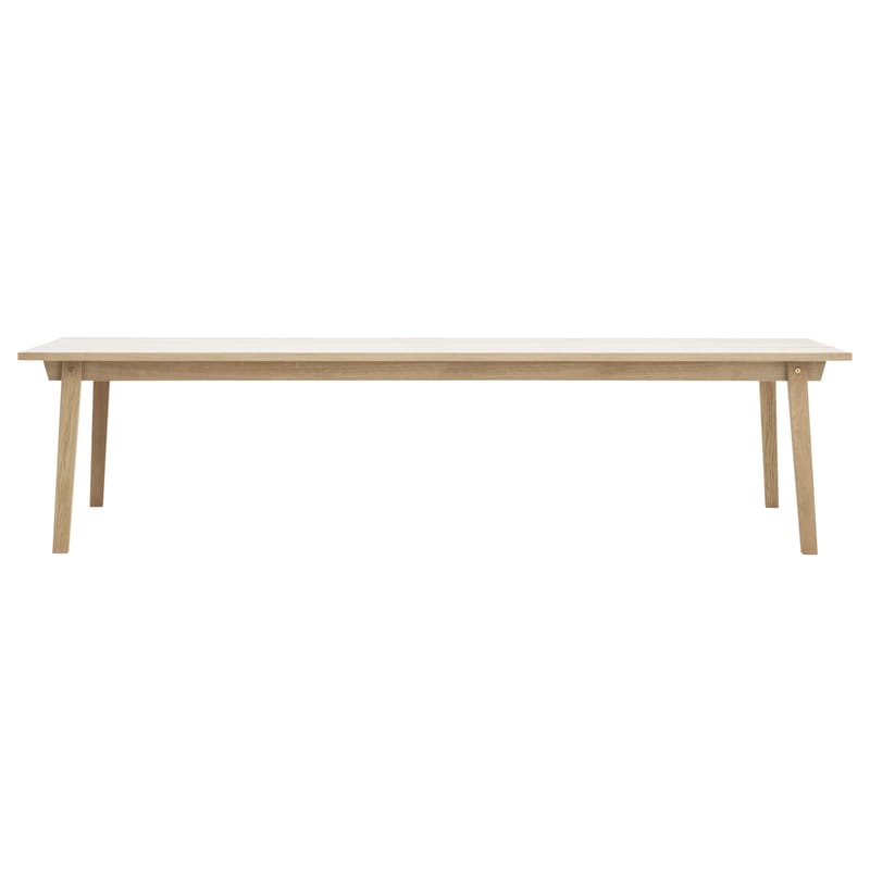 La boutique de Noël - Table pétillante - Table rectangulaire Slice bois naturel / 90 x 300 cm - Normann Copenhagen - Chêne naturel - Chêne