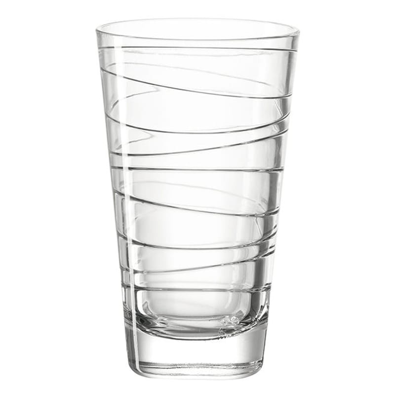 Table et cuisine - Verres  - Verre long drink Vario verre transparent / H 12,6 cm - Leonardo - Transparent - Verre