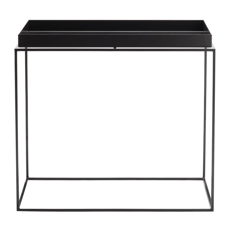 Rectangular shop tray table