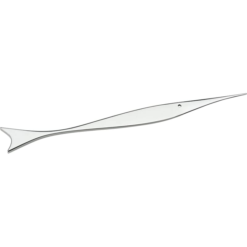 Dekoration - Büro - Papierschneider Pes metall - Alessi - Edelstahl glänzend - Stahl