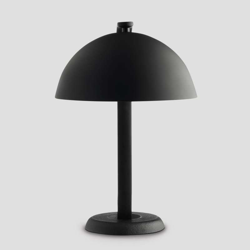 Table lamp black shop metal