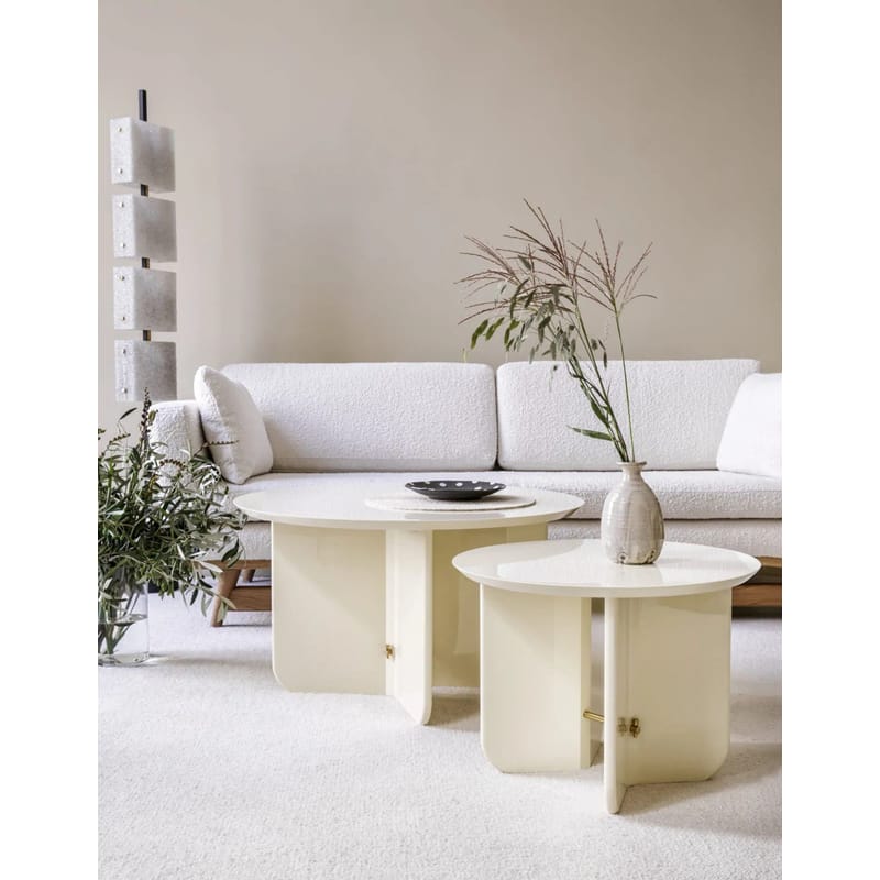 Red end tables for living room cheap
