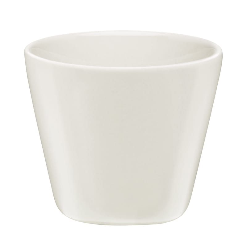 Tisch und Küche - Tee und Kaffee - Espressotasse Iittala X Issey Miyake keramik weiß / H 7,5 cm - Iittala - Weiß - Porzellan