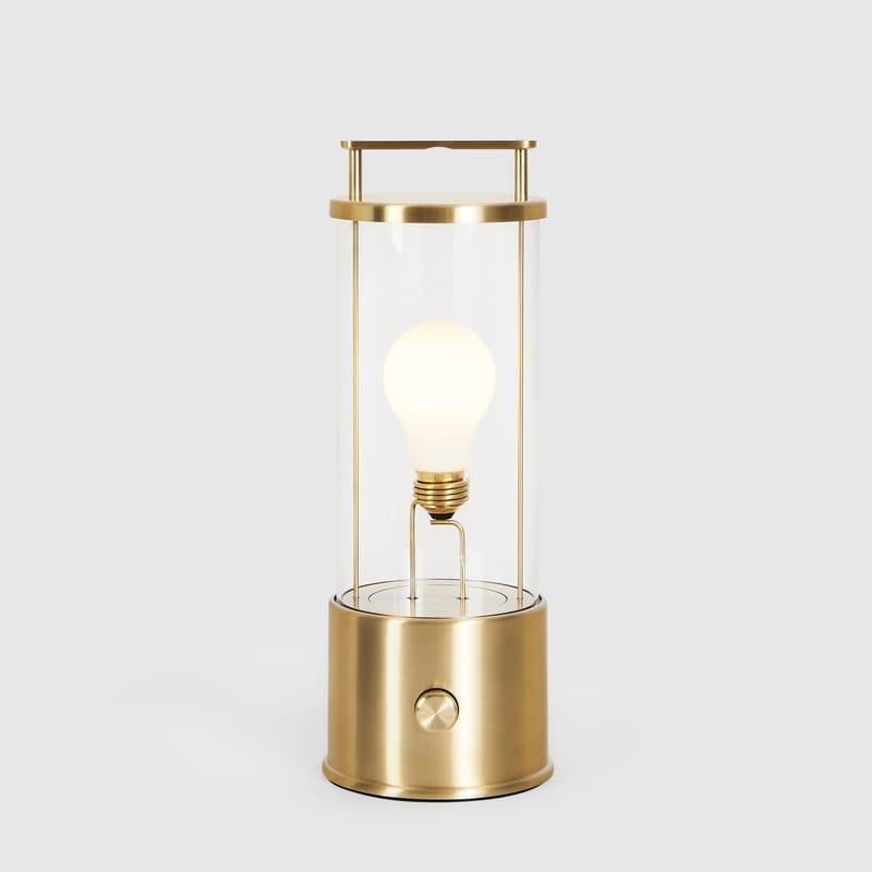 Solid glass outlet table lamps
