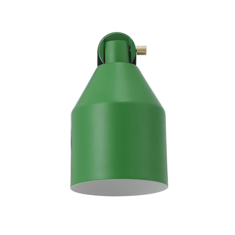 Luminaire - Lampes de table - Spot à pince Klip métal vert / Spot à pince - Normann Copenhagen - Vert - Acier