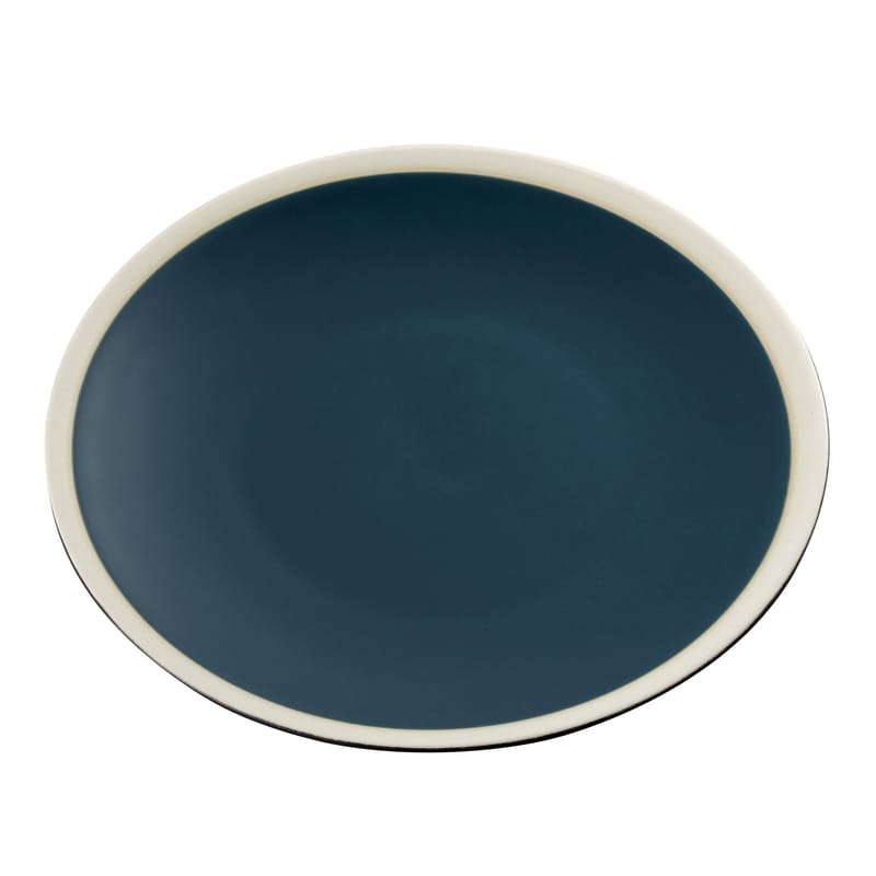 Table et cuisine - Assiettes - Assiette Sicilia céramique bleu / Ø 26 cm - Maison Sarah Lavoine - Bleu Sarah - Grès peint et émaillé