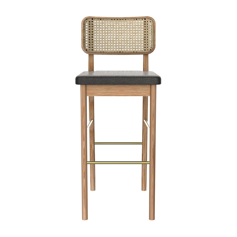 Wood and brass bar stools deals