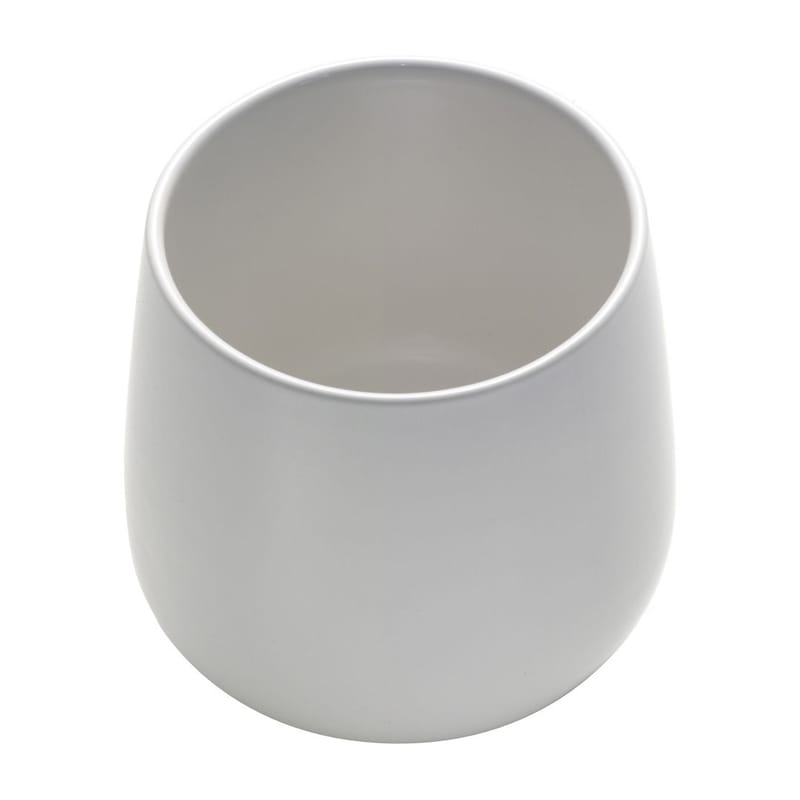 Table et cuisine - Tasses et mugs - Tasse à thé Ovale céramique blanc - Alessi - Blanc - Céramique Stoneware