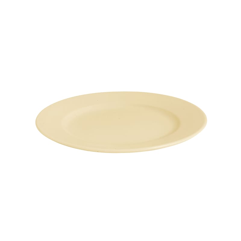 Table et cuisine - Assiettes - Assiette à dessert Rainbow céramique jaune / Ø 20 cm - Hay - Jaune - Porcelaine