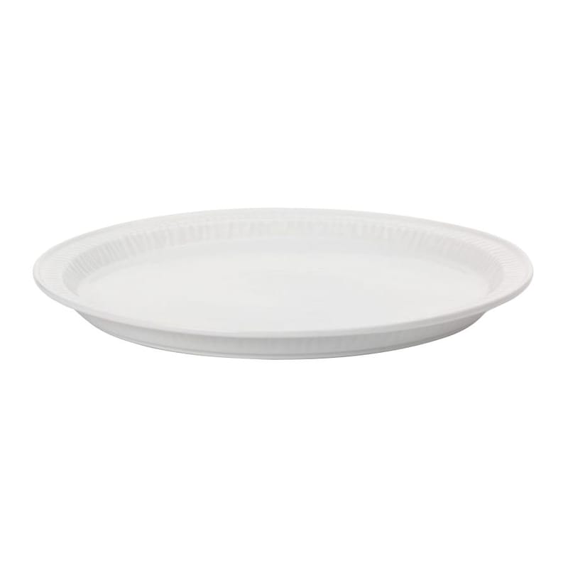 Table et cuisine - Assiettes - Assiette Estetico quotidiano céramique blanc / Ø 28 cm - Seletti - A l\'unité / Blanc - Porcelaine