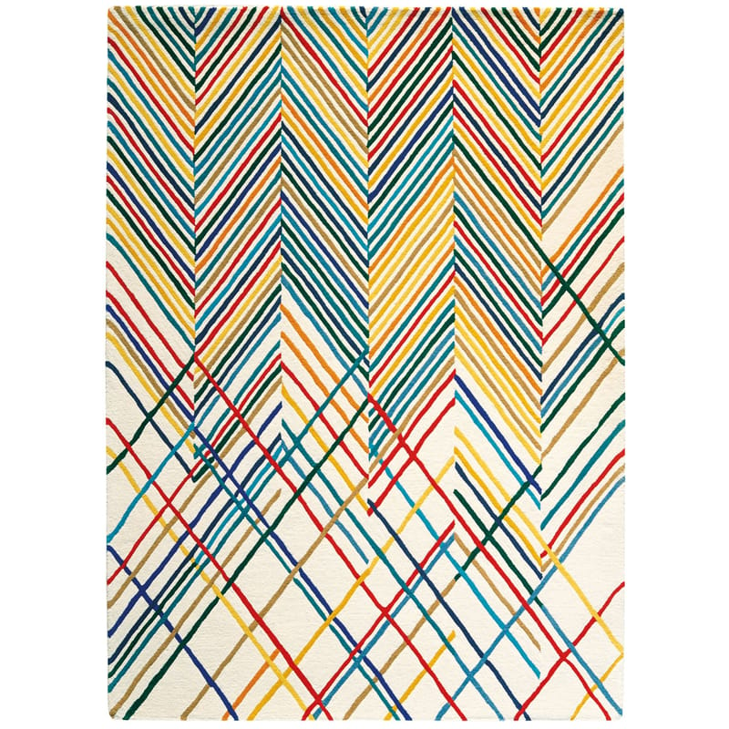 Dekoration - Teppiche - Teppich Spike textil bunt / 170 x 240 cm - Toulemonde Bochart - Mehrfarbig - Wolle