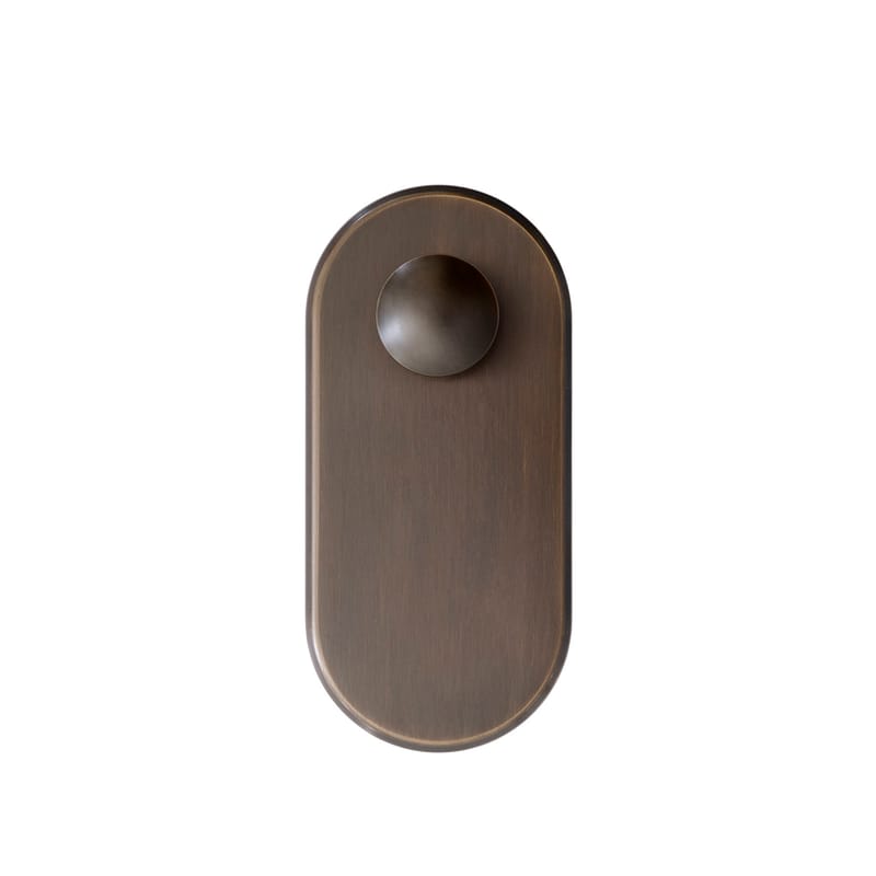 Mobilier - Portemanteaux, patères & portants - Patère SC46 métal - &tradition - Bronze - Acier galvanisé