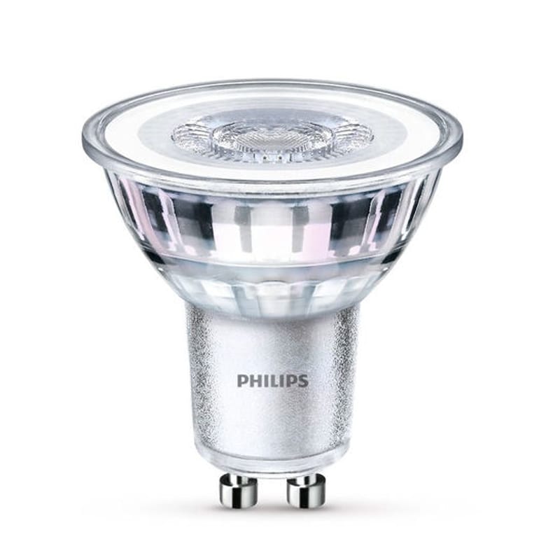 Luminaire - Ampoules et accessoires - Ampoule LED GU10 Spot plastique argent / 3,1W (25W) - 250 lumen - Philips - 3,1W (25W) - Matière plastique, Métal