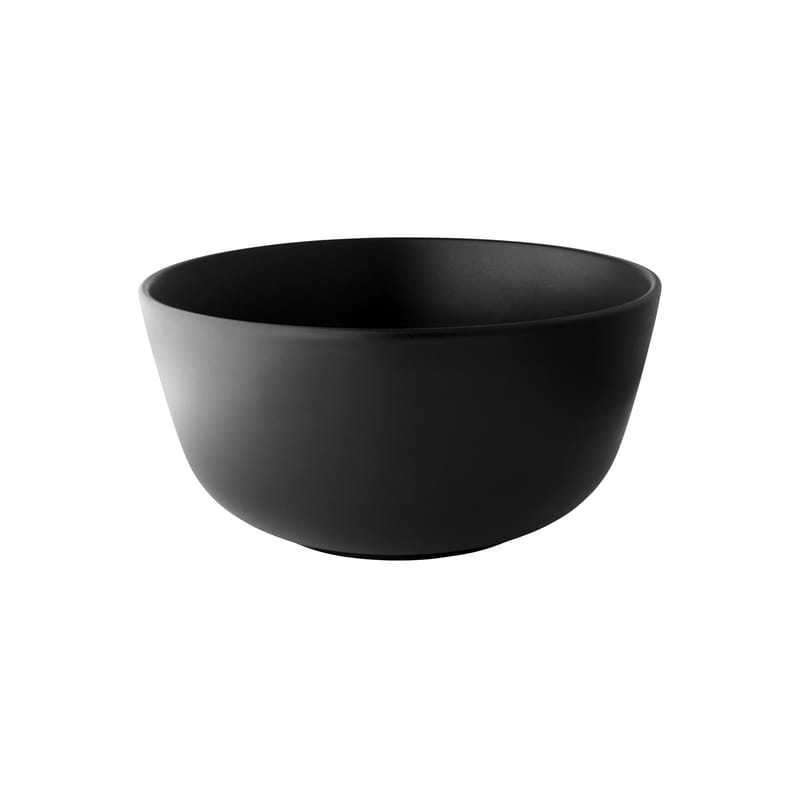 Tavola - Ciotole - Insalatiera Nordic Kitchen ceramica nero / 2L - Ø 21 cm / Gres - Eva Solo - Ø 21 cm / Nero opaco - Gres