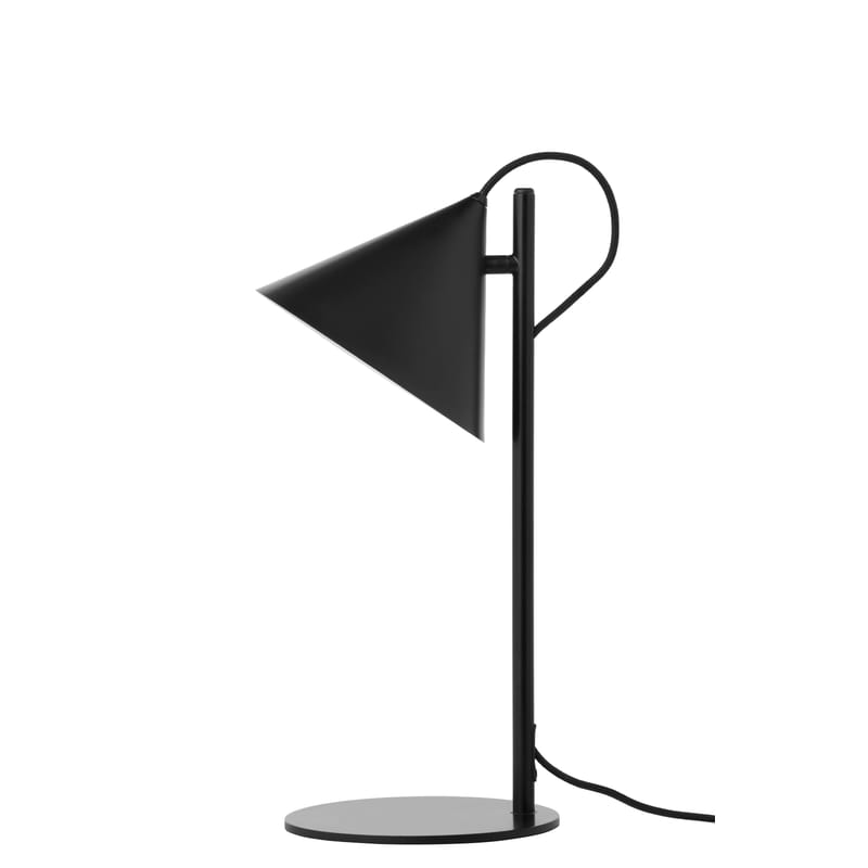 Luminaire - Lampes de table - Lampe de table Benjamin métal noir - Frandsen - Noir mat - Métal peint