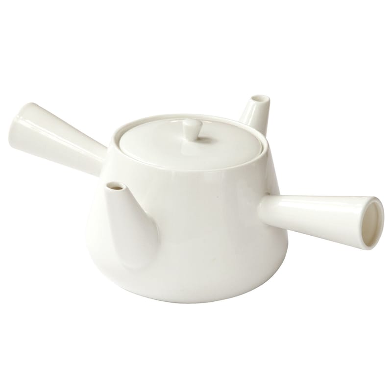 Table et cuisine - Thé et café - Théière Tea For Two céramique blanc / 500 ml - DROOG DESIGN - POP CORN - Blanc - Porcelaine
