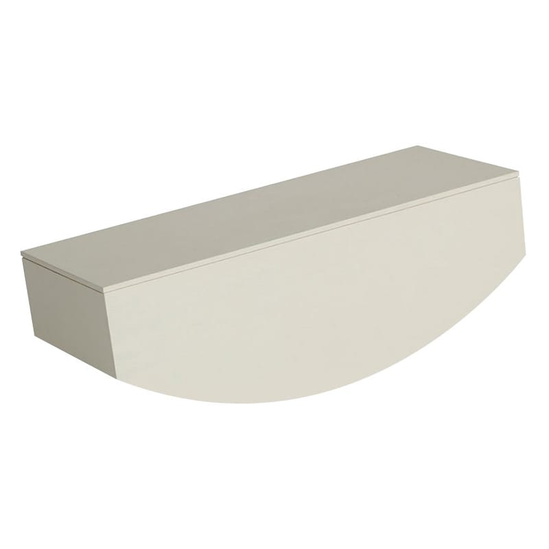 Décoration - Boîtes déco - Boîte Balance Box bois gris / à bascule - Compartimentée - Umbra - Gris clair - Bois de frêne peint