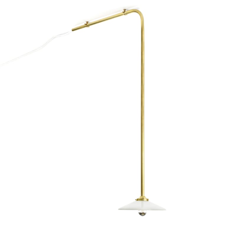 Luminaire - Suspensions - Suspension Ceiling Lamp n°2 or métal / H 105 x L 55 cm - valerie objects - Laiton - Acier, Verre