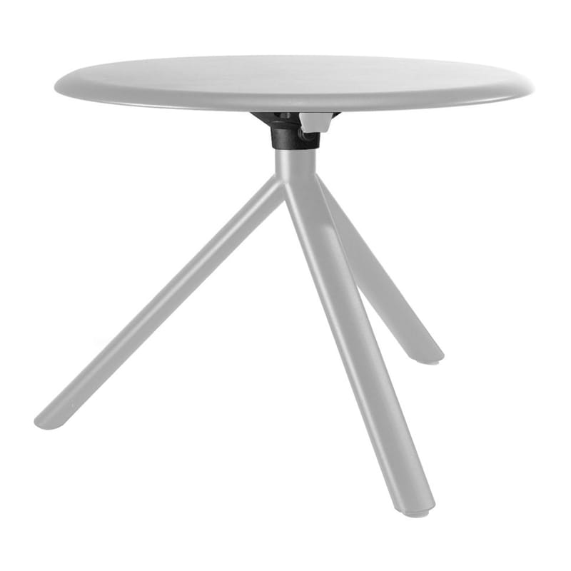 Mobilier - Tables basses - Table basse Miura métal blanc - Plank - Blanc - Acier verni