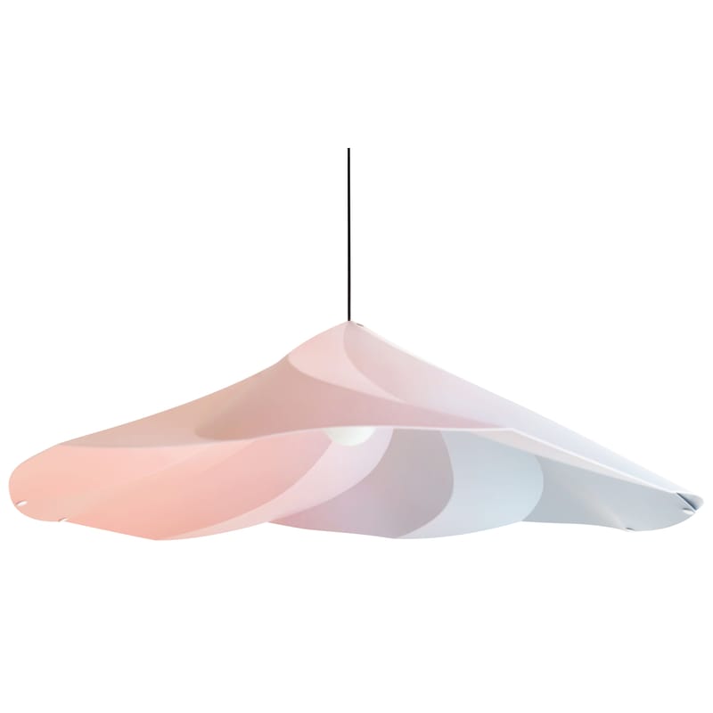 Luminaire - Suspensions - Suspension Chantilly plastique multicolore / Ø 102 cm - Moustache - Multicolore - Polypropylène recyclé
