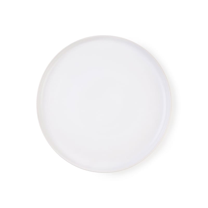 Table et cuisine - Assiettes - Assiette à dessert  céramique blanc / Ø 22 cm - Grès mat - Au Printemps Paris - Blanc mat - Grès