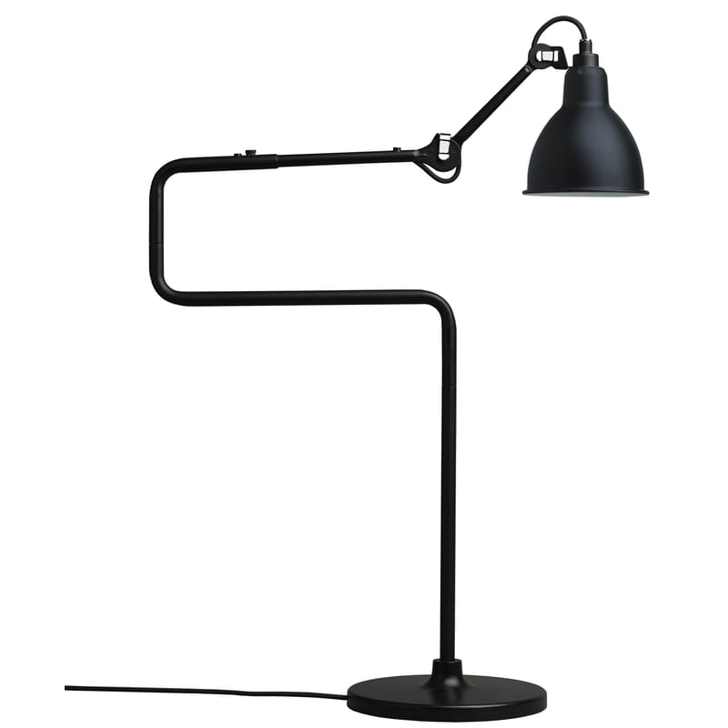 Luminaire - Lampes de table - Lampe de table N°317 métal noir / H 65 cm - Lampe Gras - DCW éditions - Noir - Acier