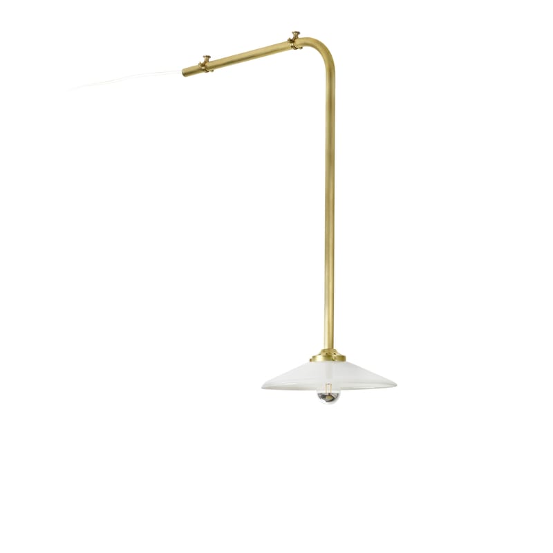 Luminaire - Suspensions - Plafonnier Ceiling Lamp n°3 métal or / H 60 x L 40 cm - valerie objects - Laiton - Acier, Verre